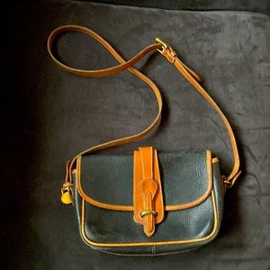 Donney and Bourke black all weather leather vintage bag